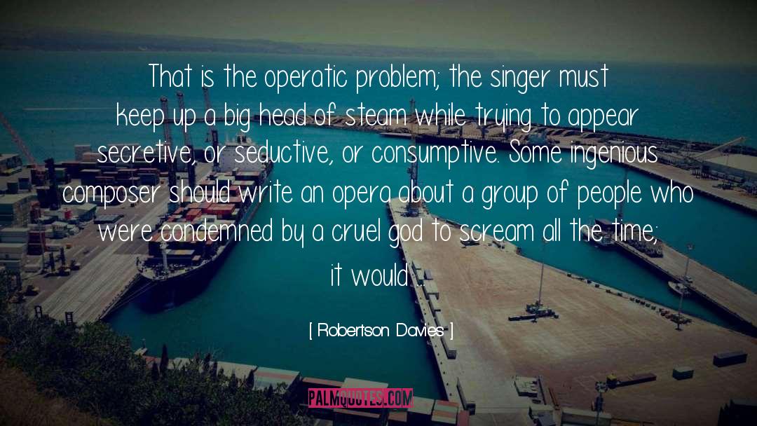 Giampieri Composer quotes by Robertson Davies