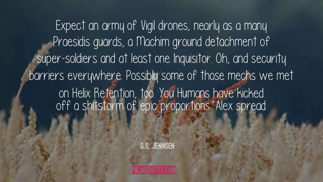 Gianaris Drones quotes by G.S. Jennsen
