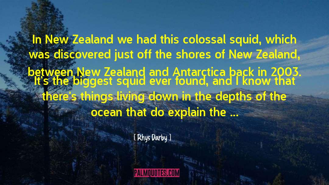 Giant Doughnuts quotes by Rhys Darby