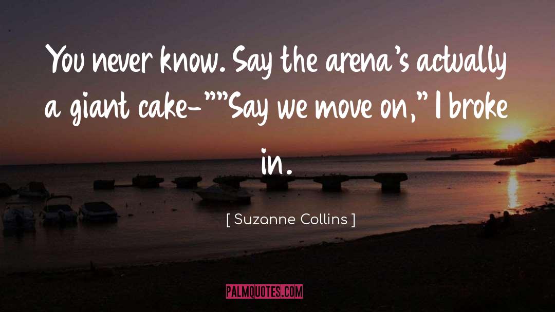 Giant Doughnuts quotes by Suzanne Collins