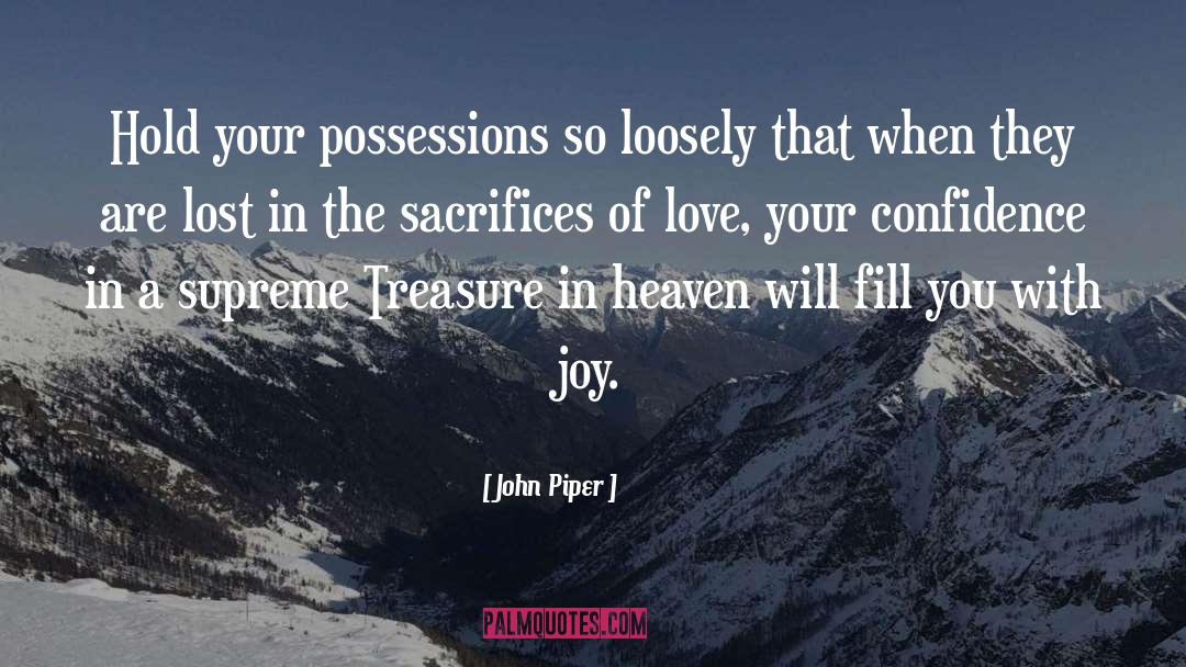 Gibara Treasure quotes by John Piper