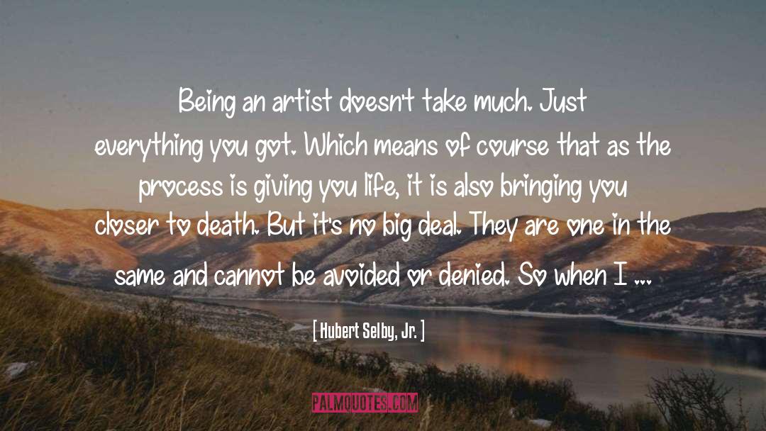 Gibberish quotes by Hubert Selby, Jr.