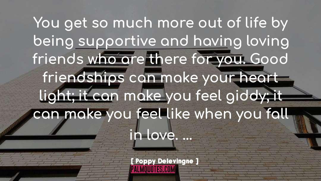 Giddy quotes by Poppy Delevingne