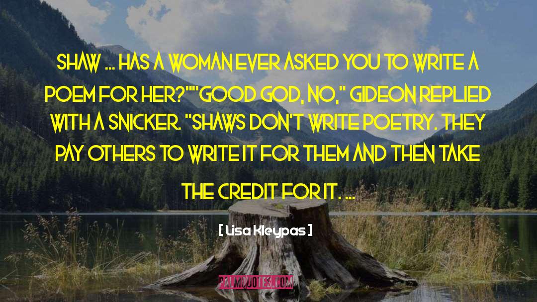 Gideon quotes by Lisa Kleypas