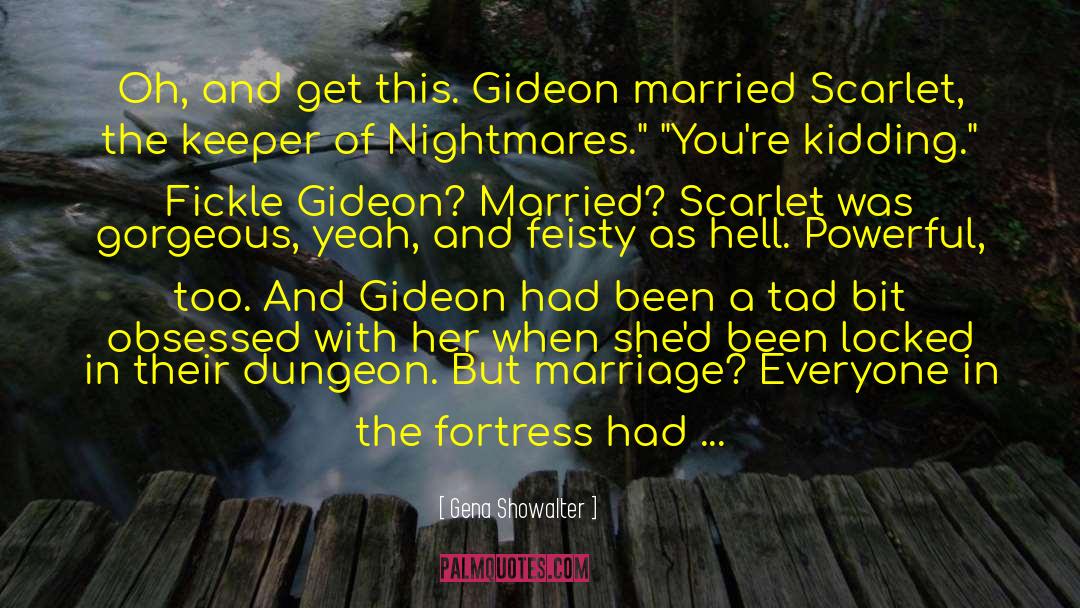 Gideon The Ninth quotes by Gena Showalter