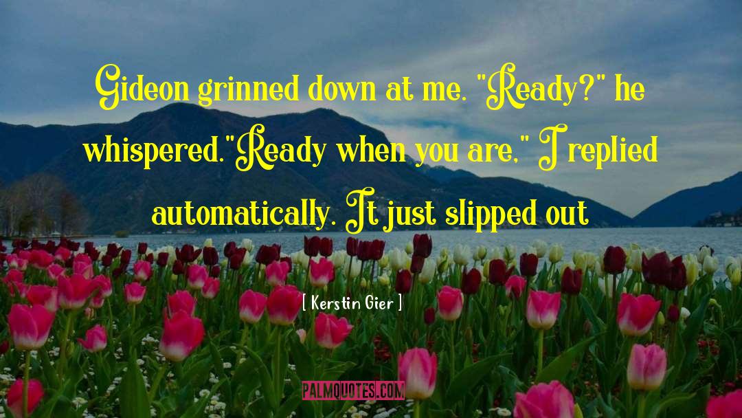 Gier quotes by Kerstin Gier