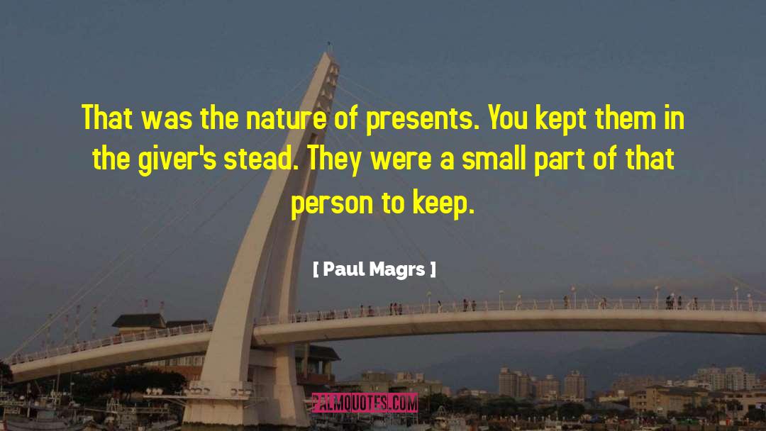 Gift Of Laughter quotes by Paul Magrs