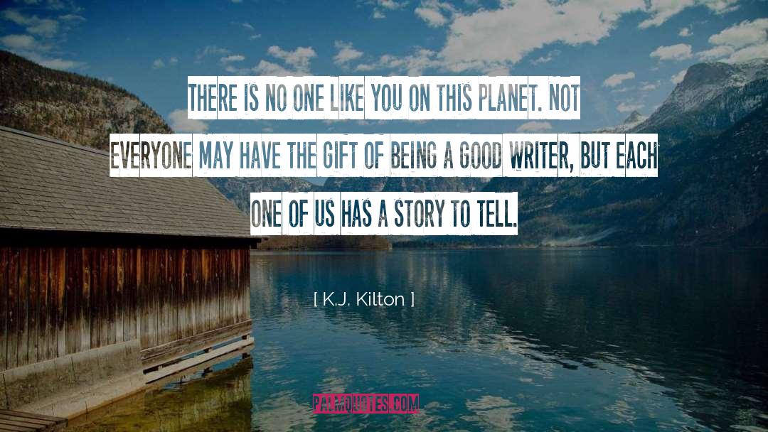 Gift Of Laughter quotes by K.J. Kilton