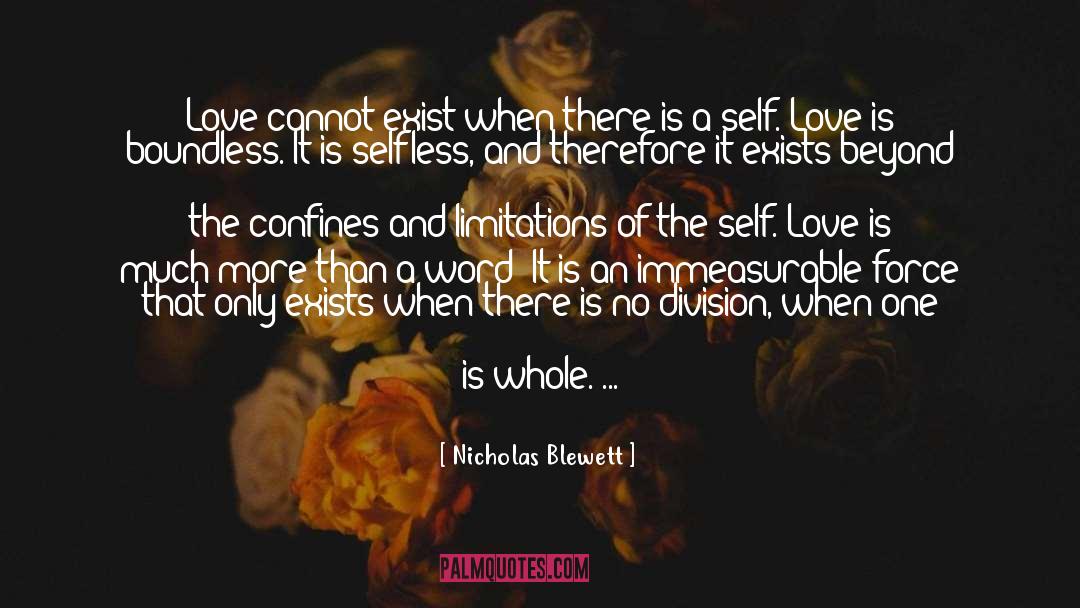 Gift Of Love quotes by Nicholas Blewett
