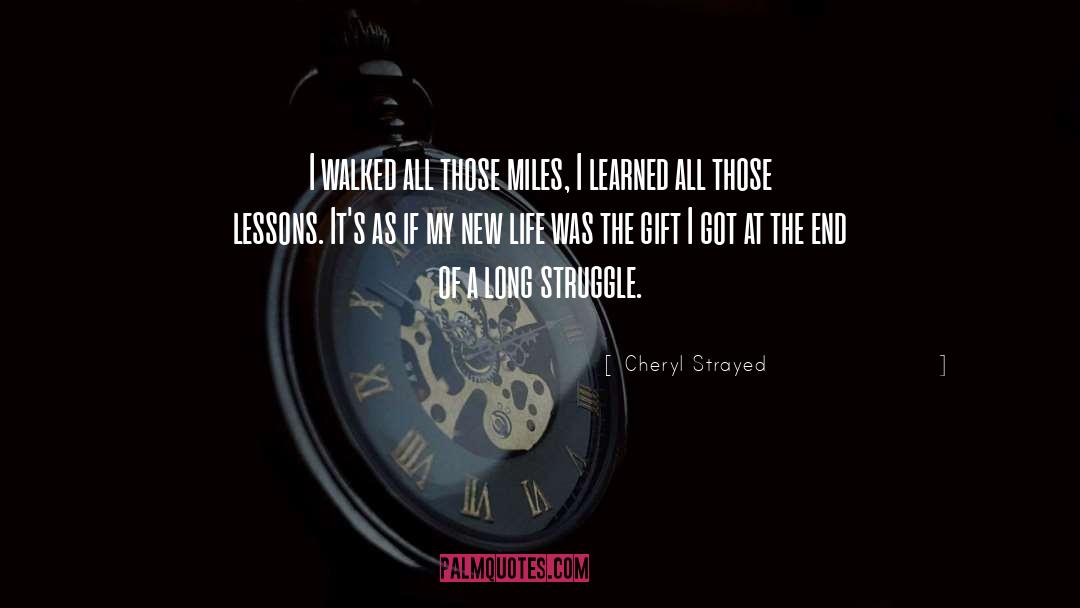 Gift quotes by Cheryl Strayed