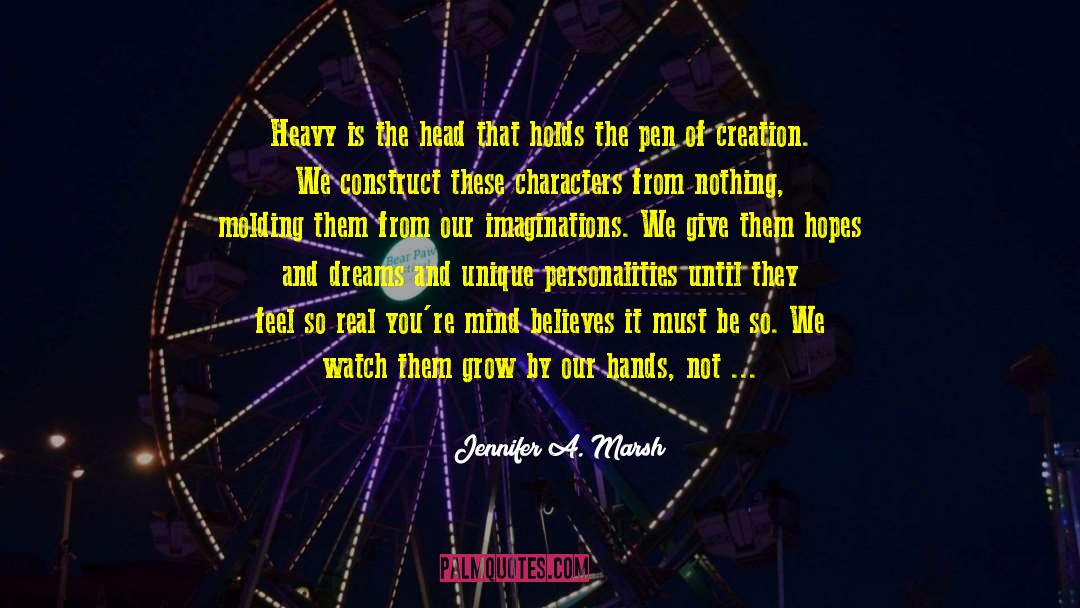 Gifted Hands quotes by Jennifer A. Marsh