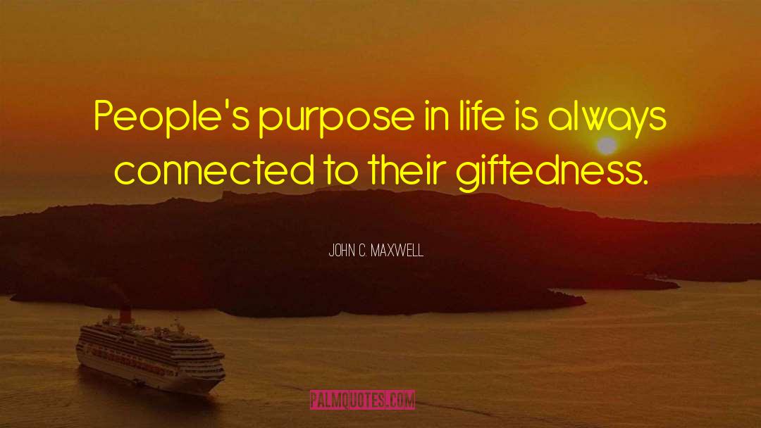 Giftedness quotes by John C. Maxwell
