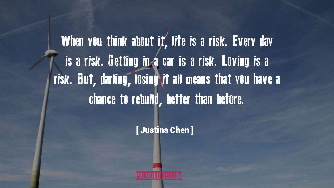 Gifting A Car quotes by Justina Chen