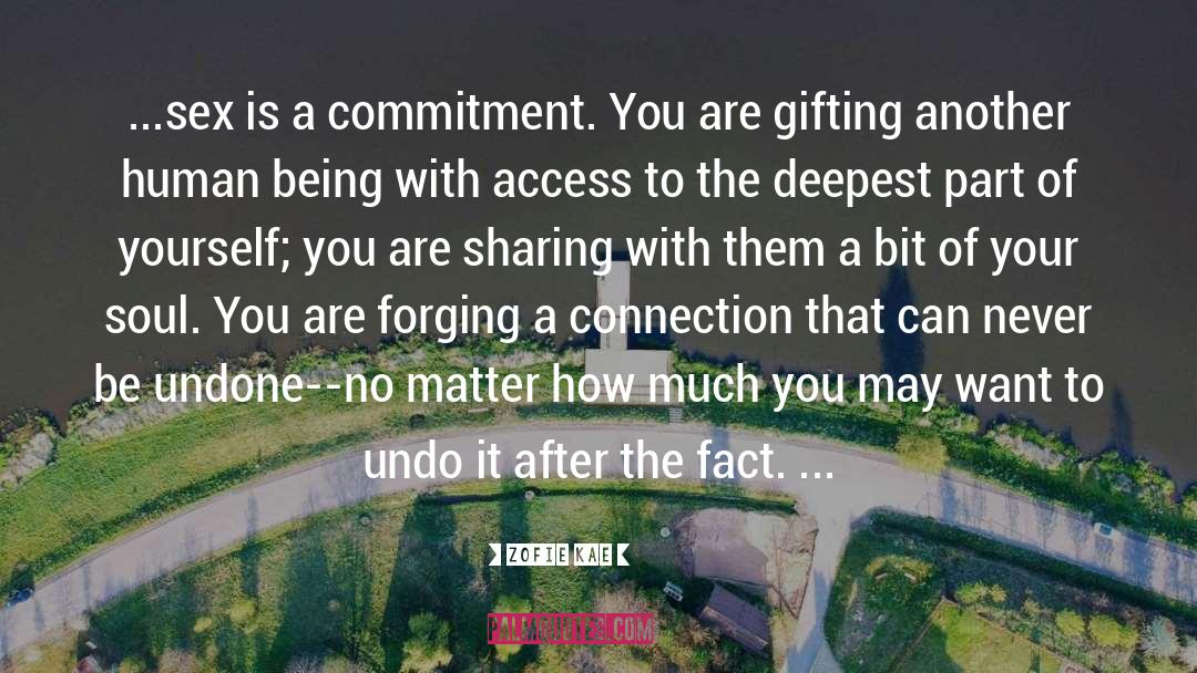 Gifting quotes by Zofie Kae