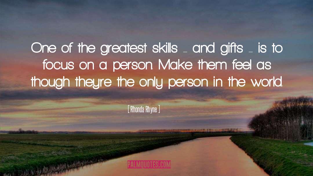 Gifts And Talents quotes by Rhonda Rhyne