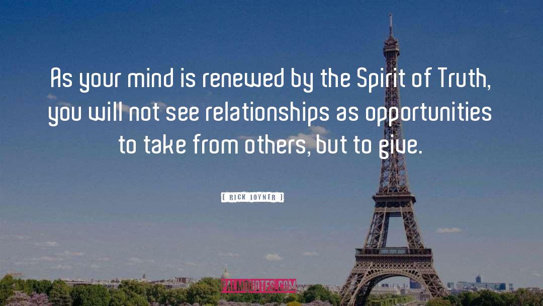 Gifts Of The Spirit quotes by Rick Joyner