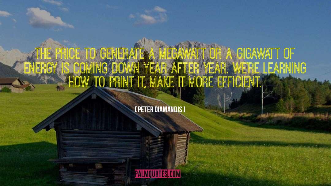 Gigawatt Transformer quotes by Peter Diamandis