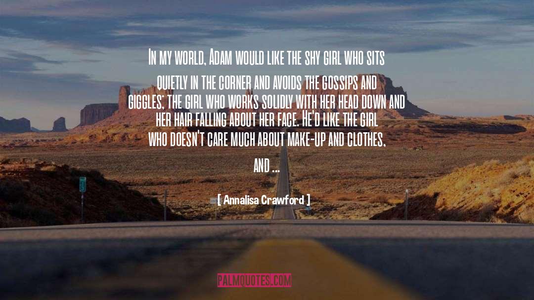 Giggles quotes by Annalisa Crawford