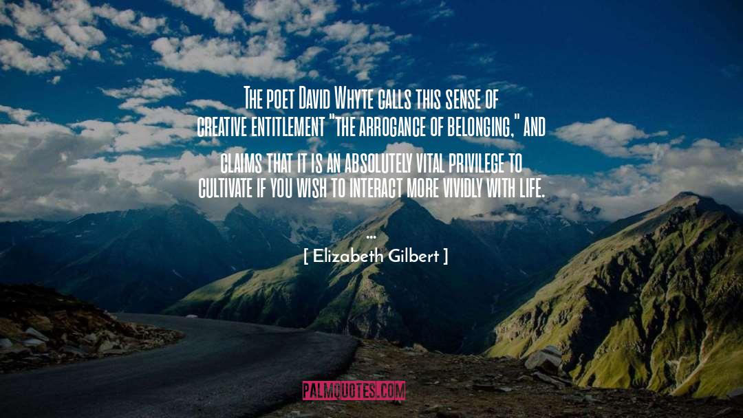 Gilbert Frankau quotes by Elizabeth Gilbert