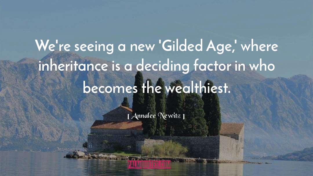 Gilded Age New York quotes by Annalee Newitz