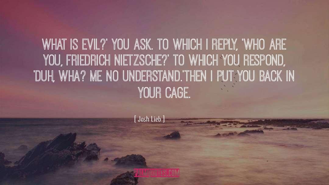 Gilded Cage quotes by Josh Lieb