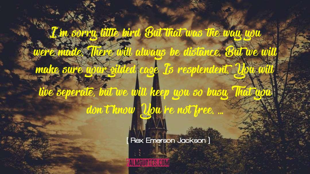 Gilded Cage quotes by Rex Emerson Jackson