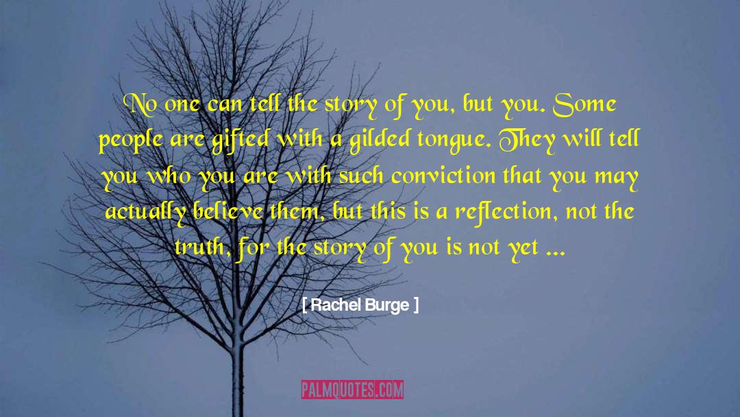 Gilded quotes by Rachel Burge