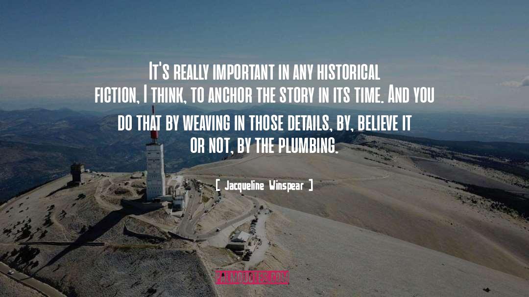 Gillece Plumbing quotes by Jacqueline Winspear
