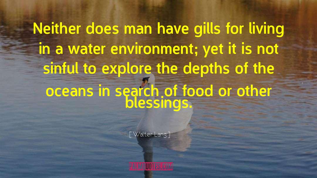 Gills quotes by Walter Lang