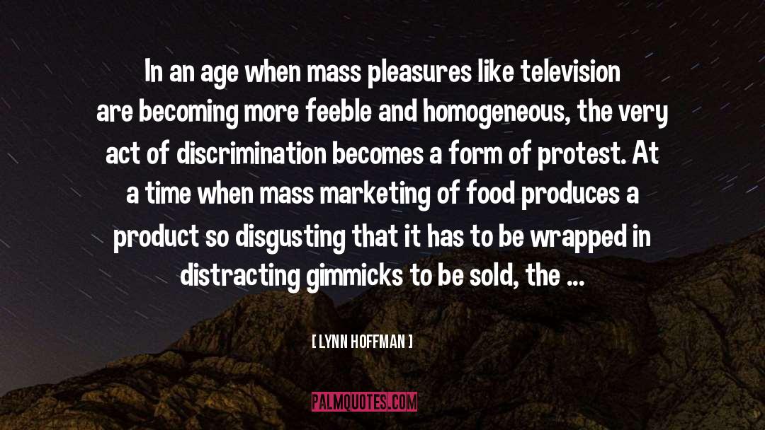 Gimmicks quotes by Lynn Hoffman