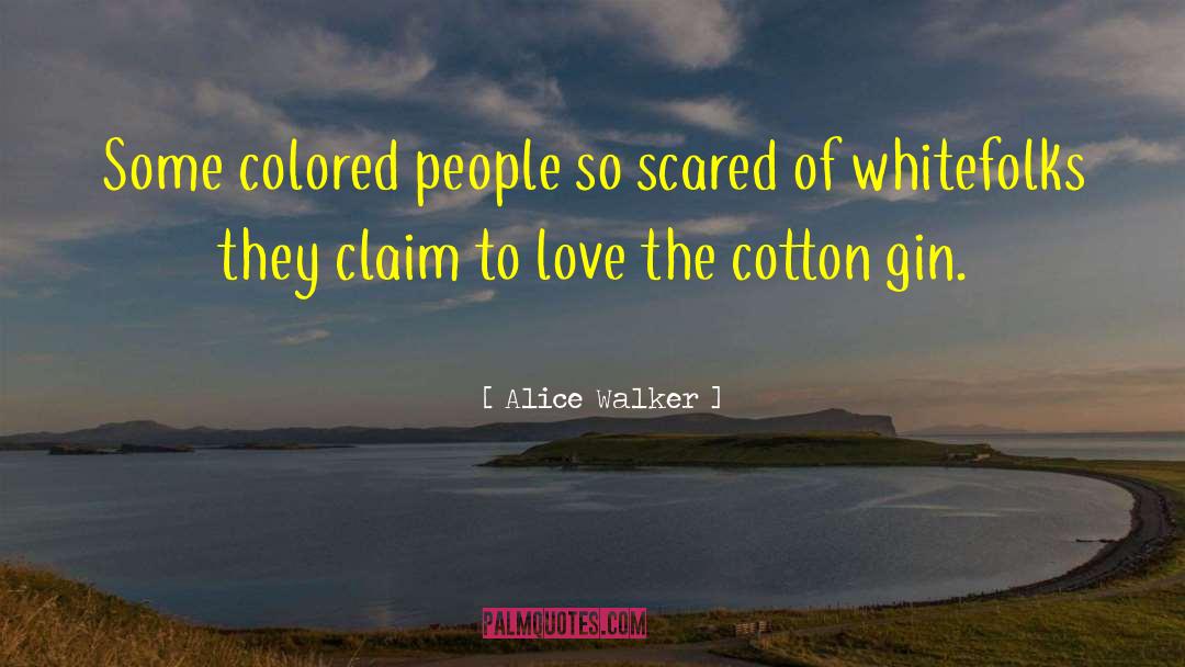 Gin quotes by Alice Walker