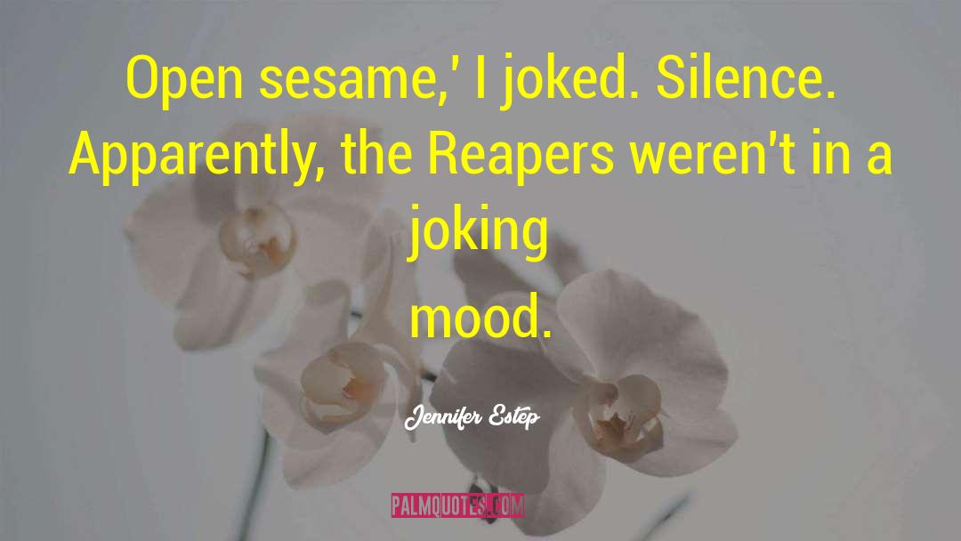 Gingelly Sesame quotes by Jennifer Estep