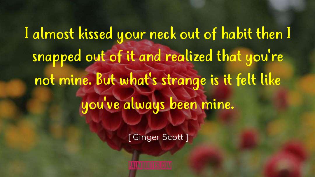 Ginger Kolbaba quotes by Ginger Scott