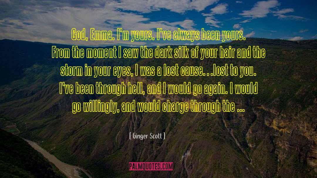 Ginger quotes by Ginger Scott