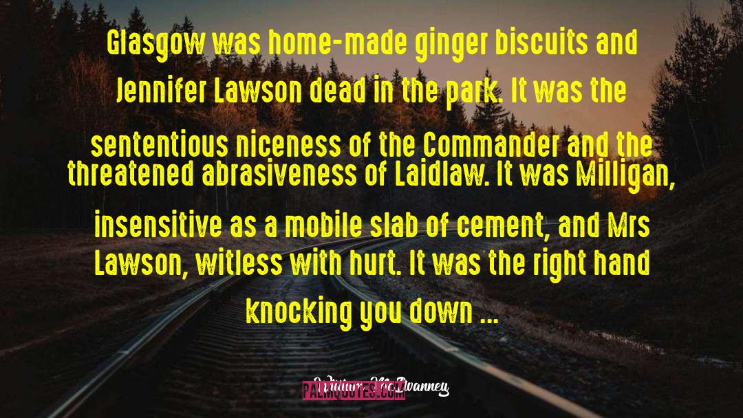 Ginger quotes by William McIlvanney