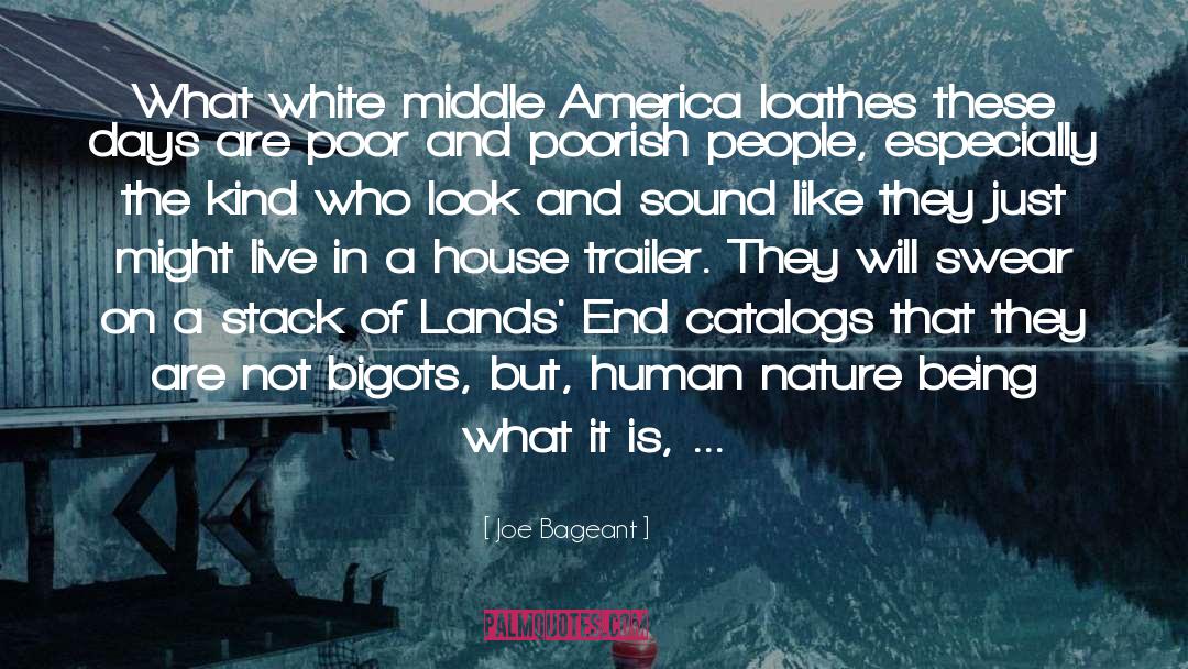 Gingerich Trailer quotes by Joe Bageant