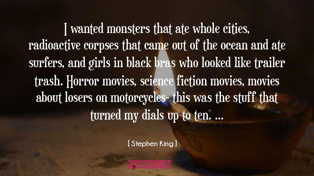 Gingerich Trailer quotes by Stephen King