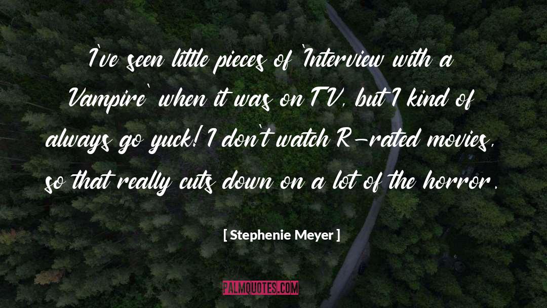 Gingernuts Of Horror Interview quotes by Stephenie Meyer