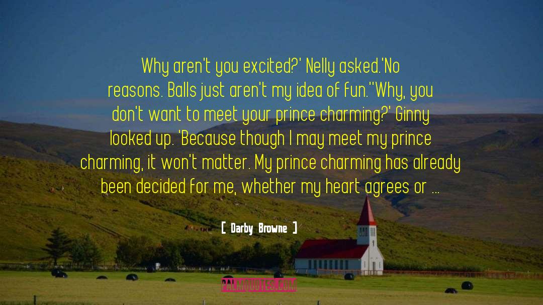 Ginny quotes by Darby Browne