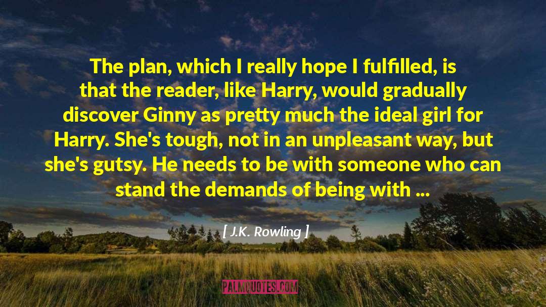 Ginny quotes by J.K. Rowling