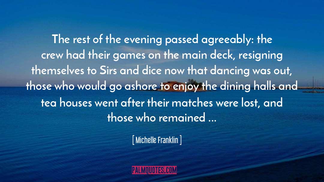Giorgetti Dining quotes by Michelle Franklin