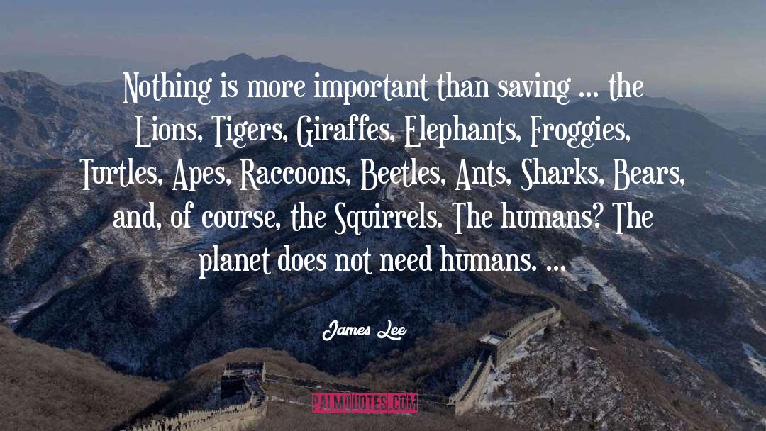 Giraffe quotes by James Lee