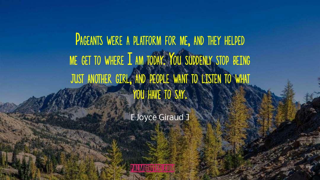 Giraud quotes by Joyce Giraud