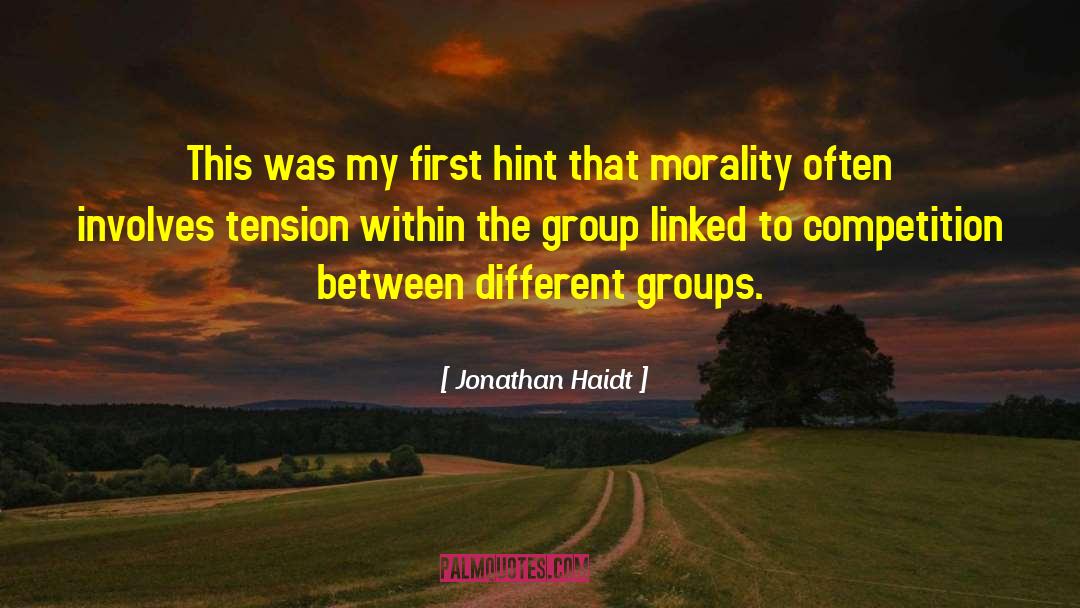 Giraudi Group quotes by Jonathan Haidt