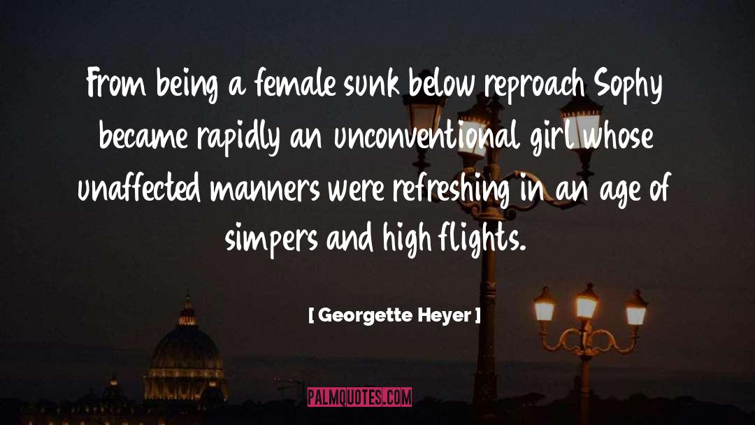 Girl Boss quotes by Georgette Heyer