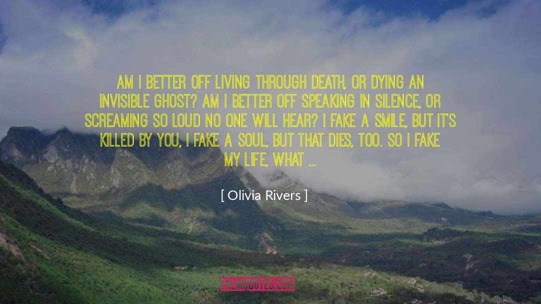 Girl Fake Smile quotes by Olivia Rivers