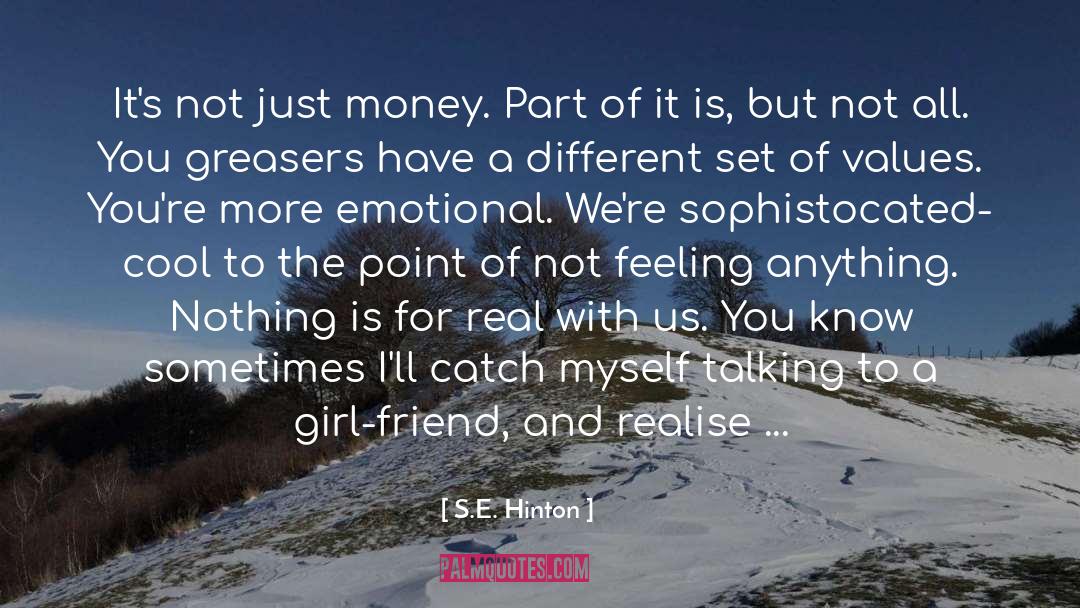 Girl Friend quotes by S.E. Hinton