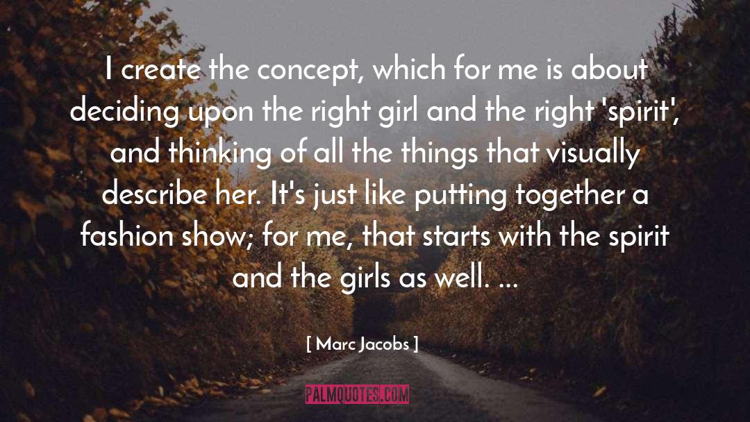 Girl Genius quotes by Marc Jacobs