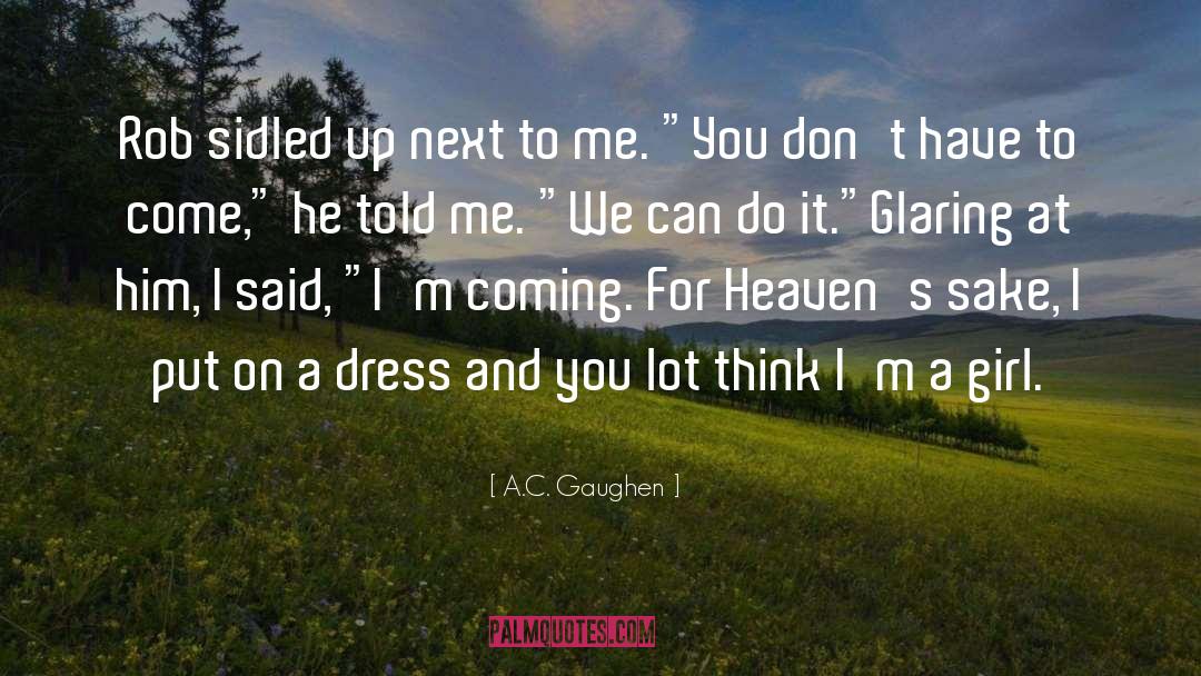 Girl Groups quotes by A.C. Gaughen