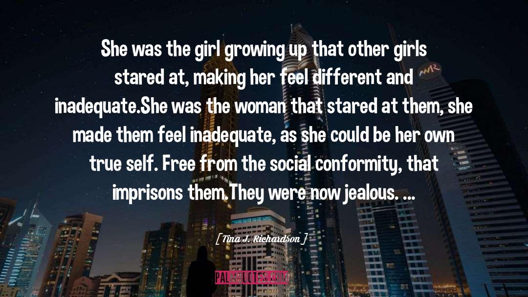 Girl Hero quotes by Tina J. Richardson
